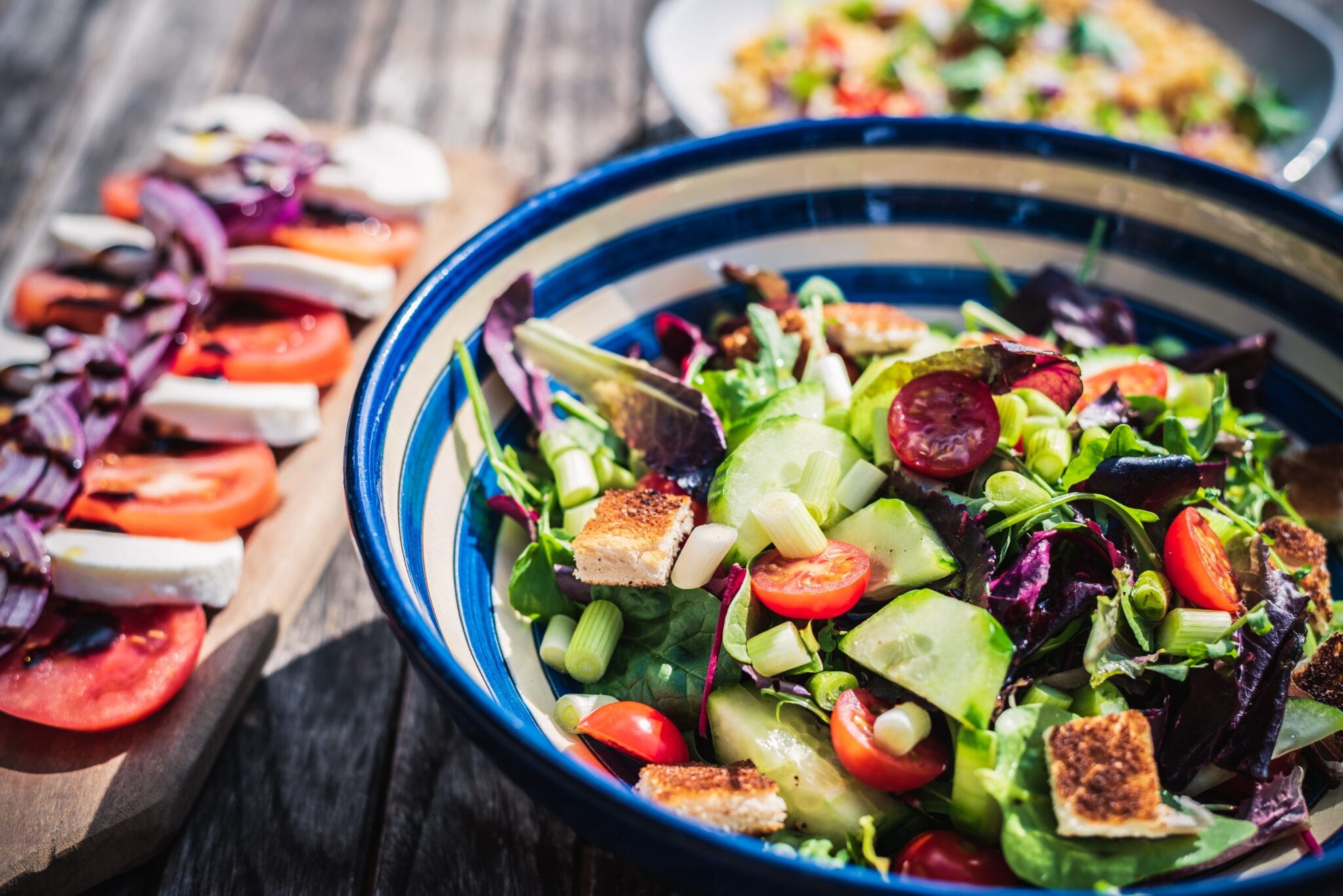 Frisse zomersalade