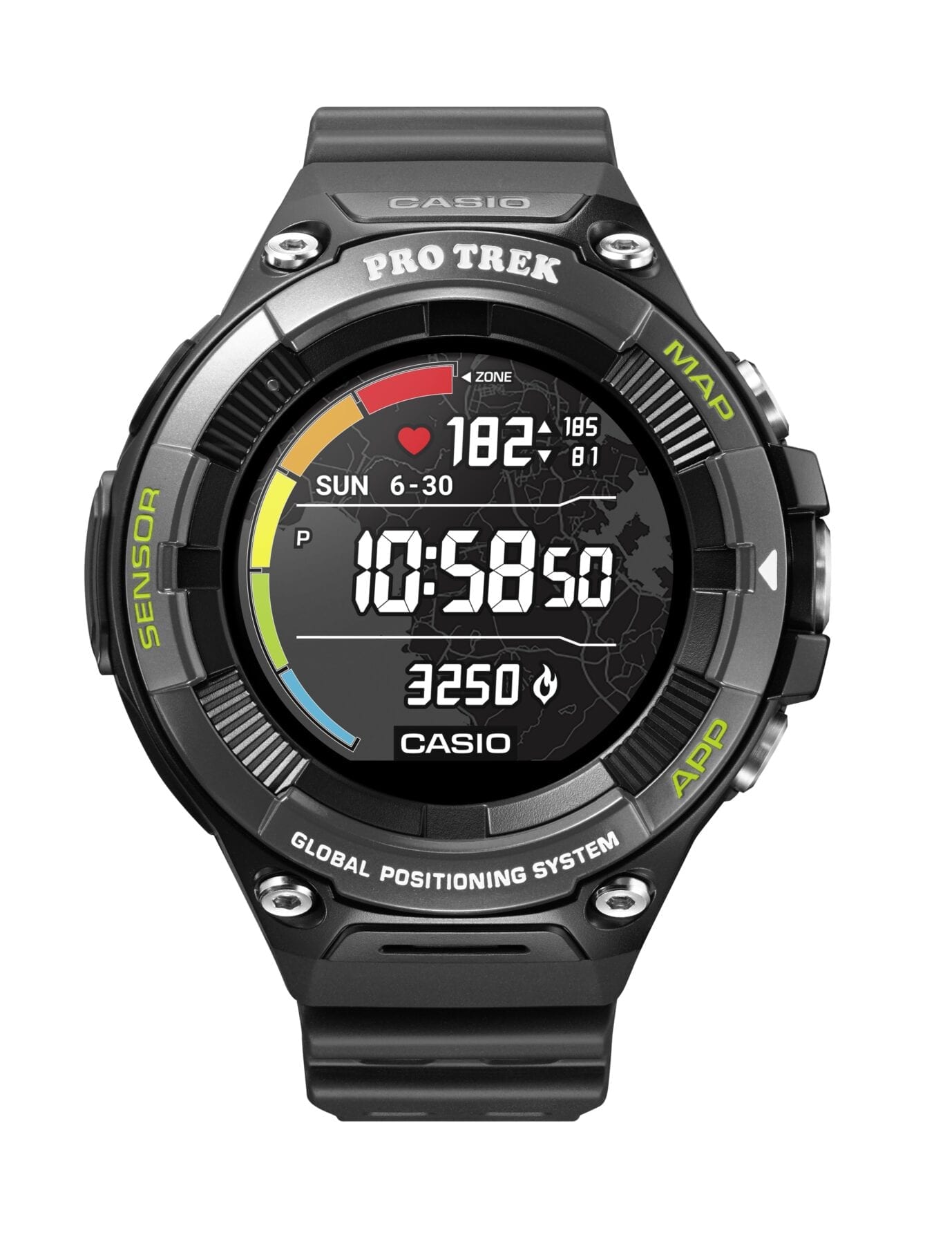 Casio Pro Trek Smart Zwart