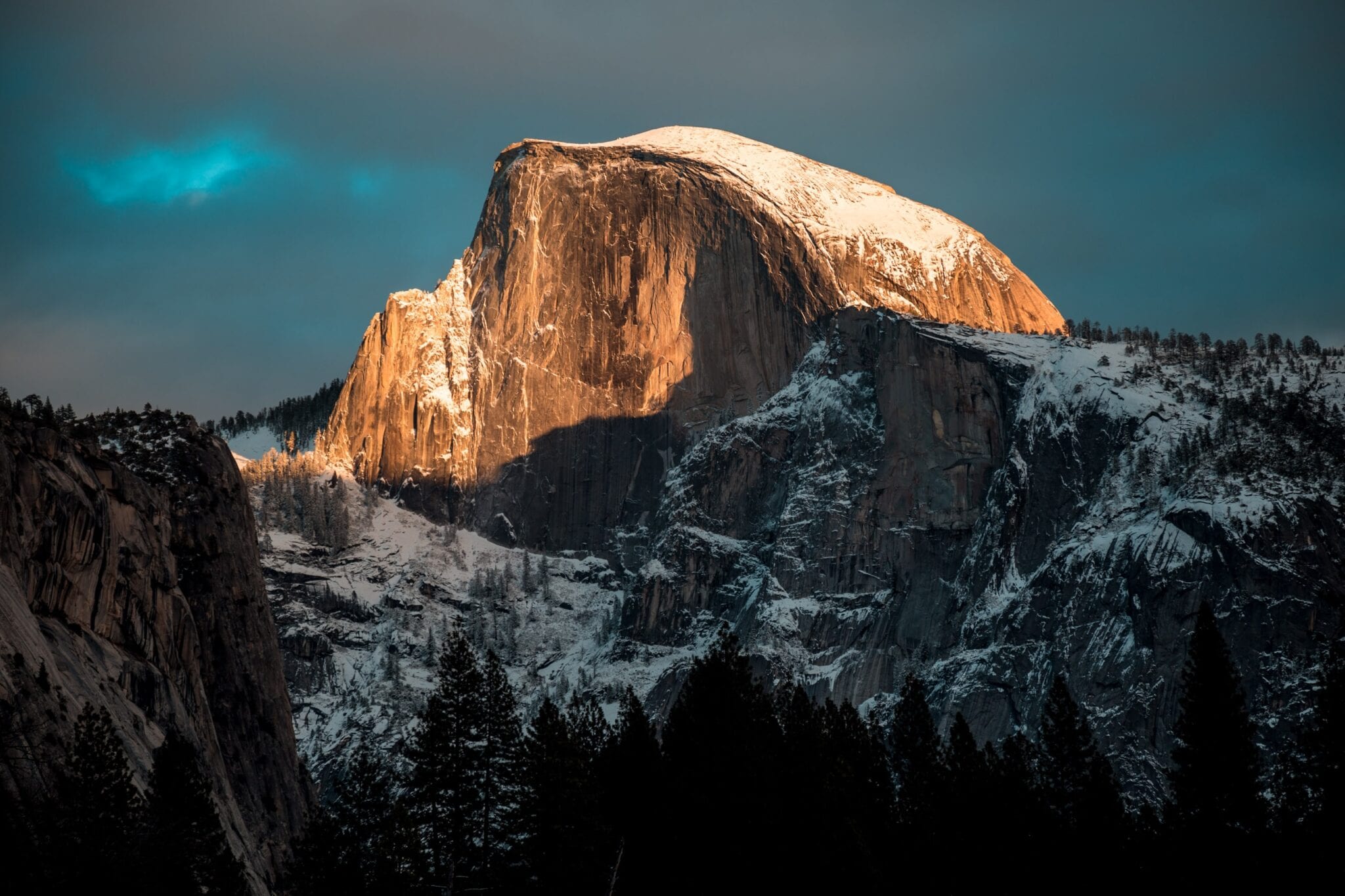 camping Yosemite half dome