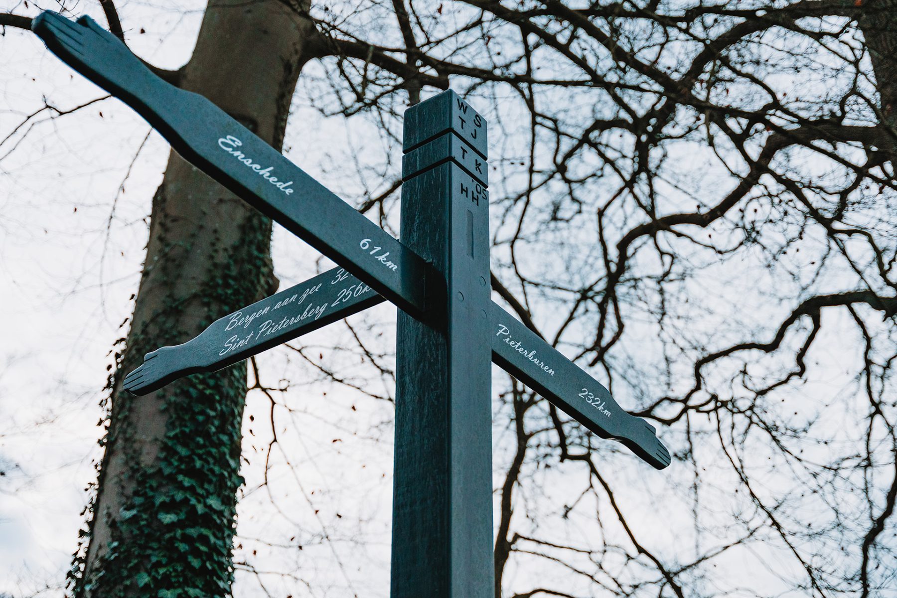 Bewegwijzering Pieterpad