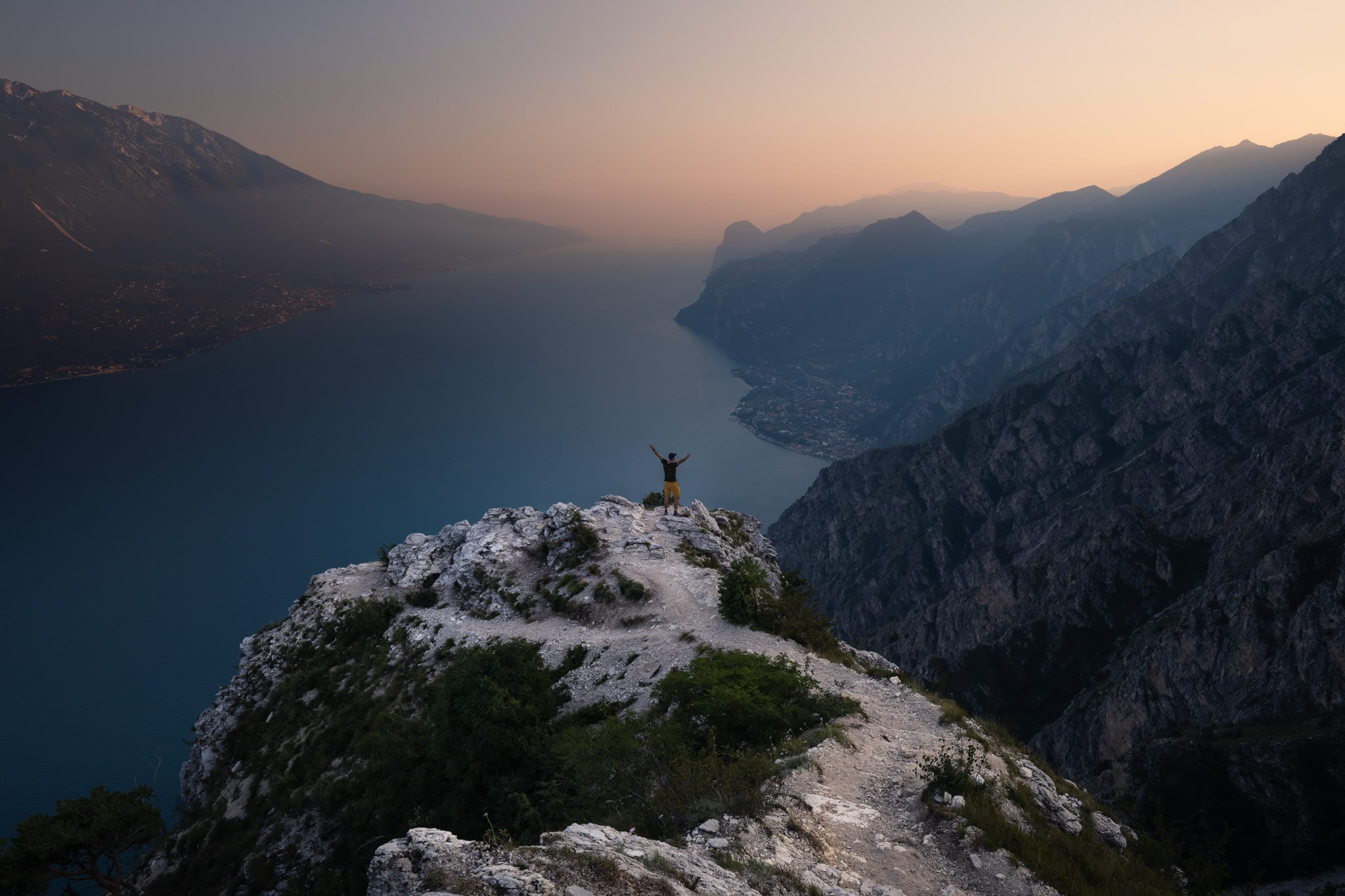 Mooiste meren van Trentino foto Ronald Jansen Gardameer