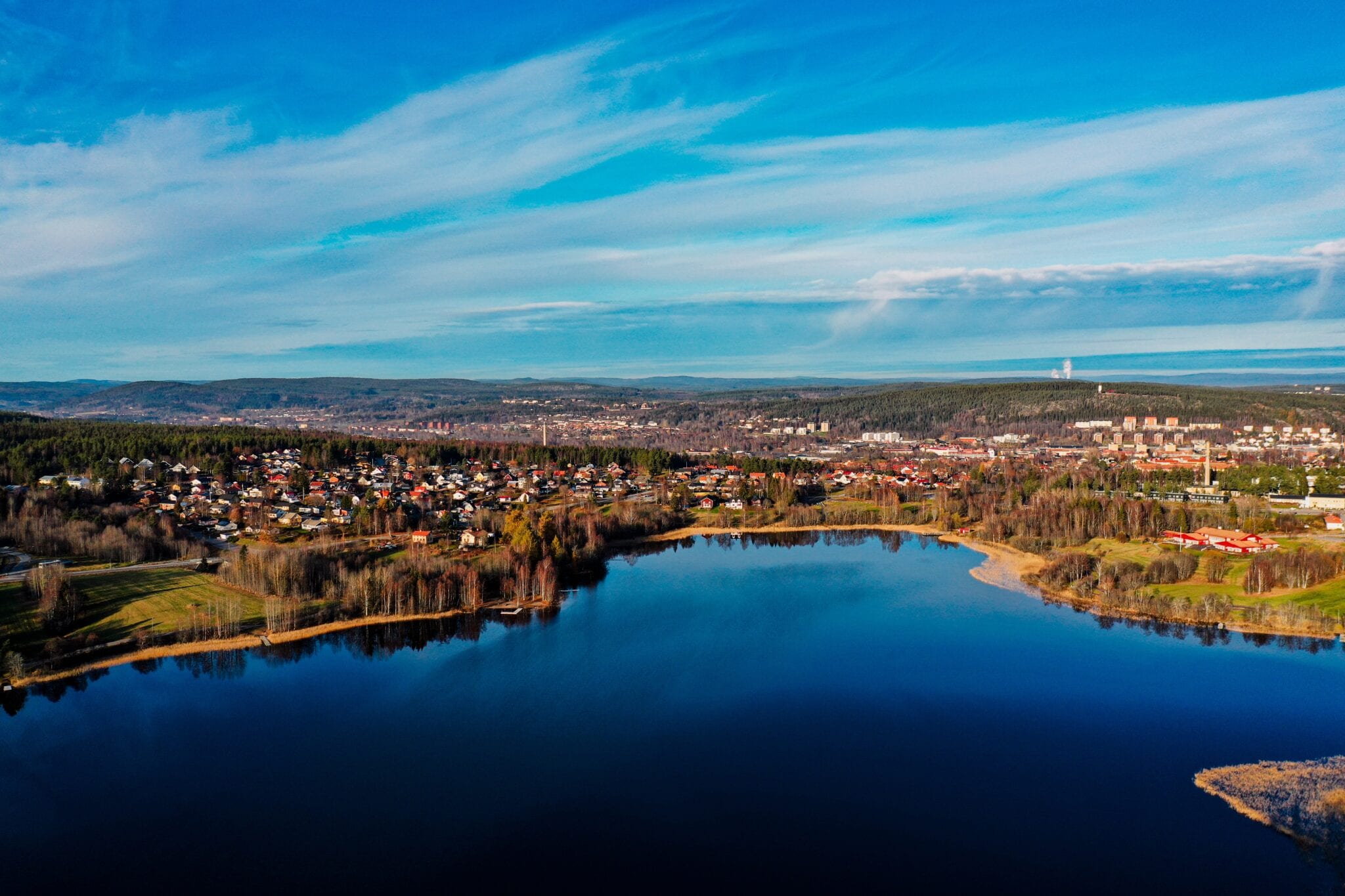 Foto's Zweden luchtfoto