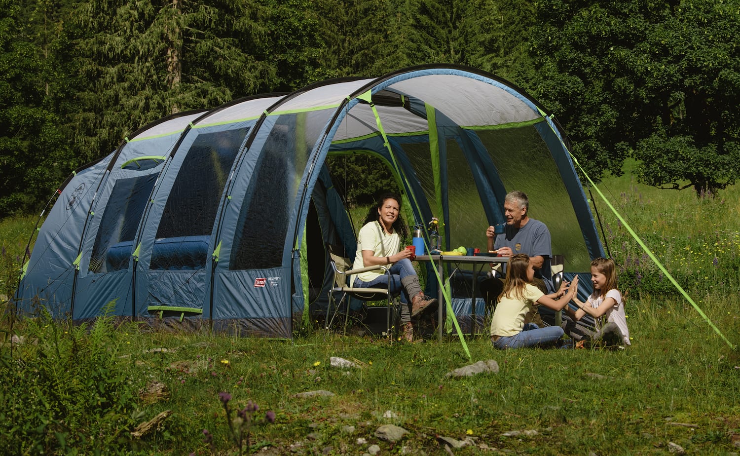 Coleman 4 persoons tent