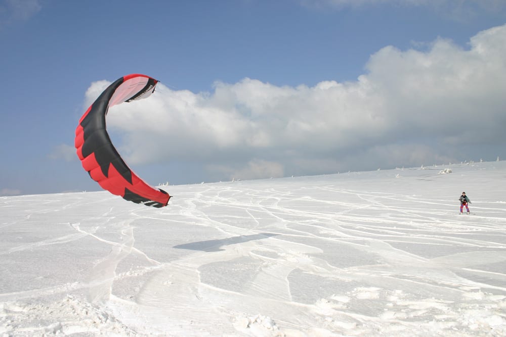  snowkiting