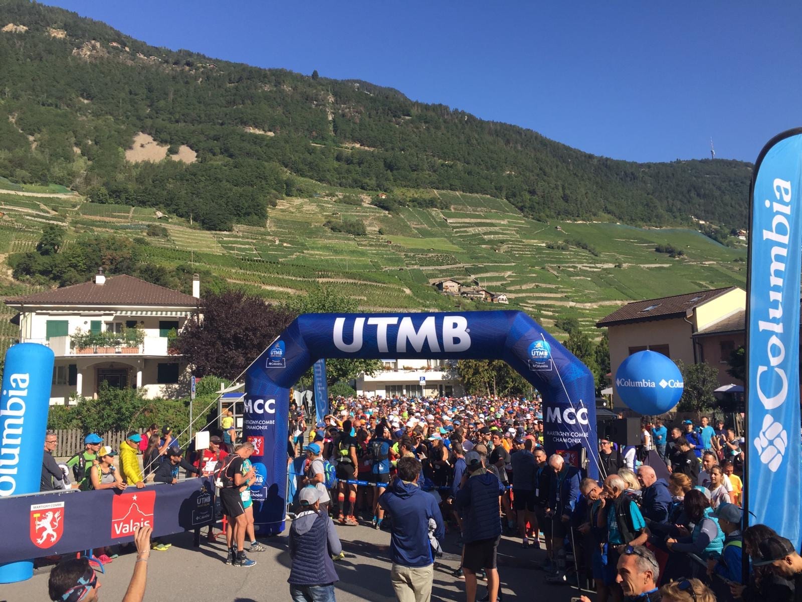 UTMB Mont Blanc start