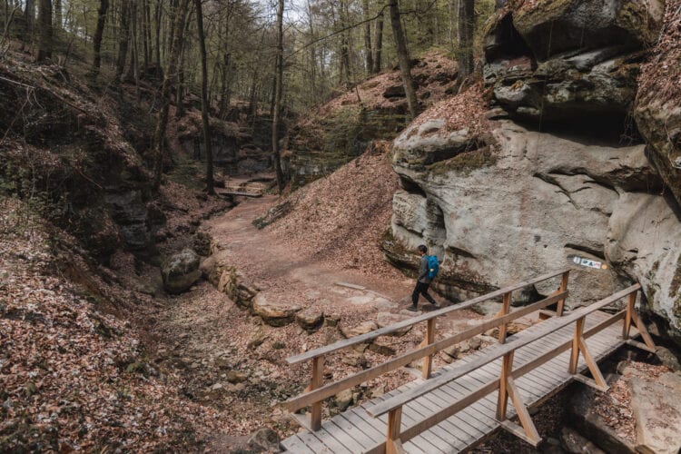 Wandelingen in Luxemburg Mullerthal Trail