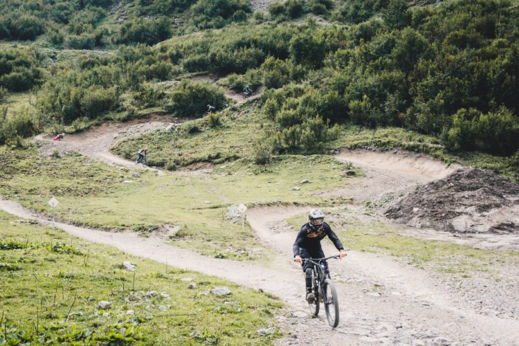 Châtel in de zomer mtb