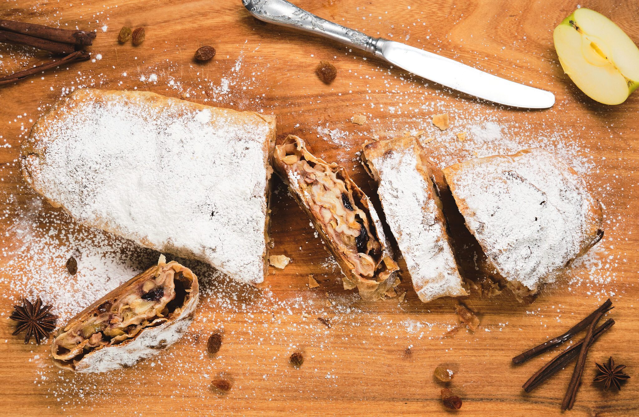 Apfelstrudel recept appelstrudel header