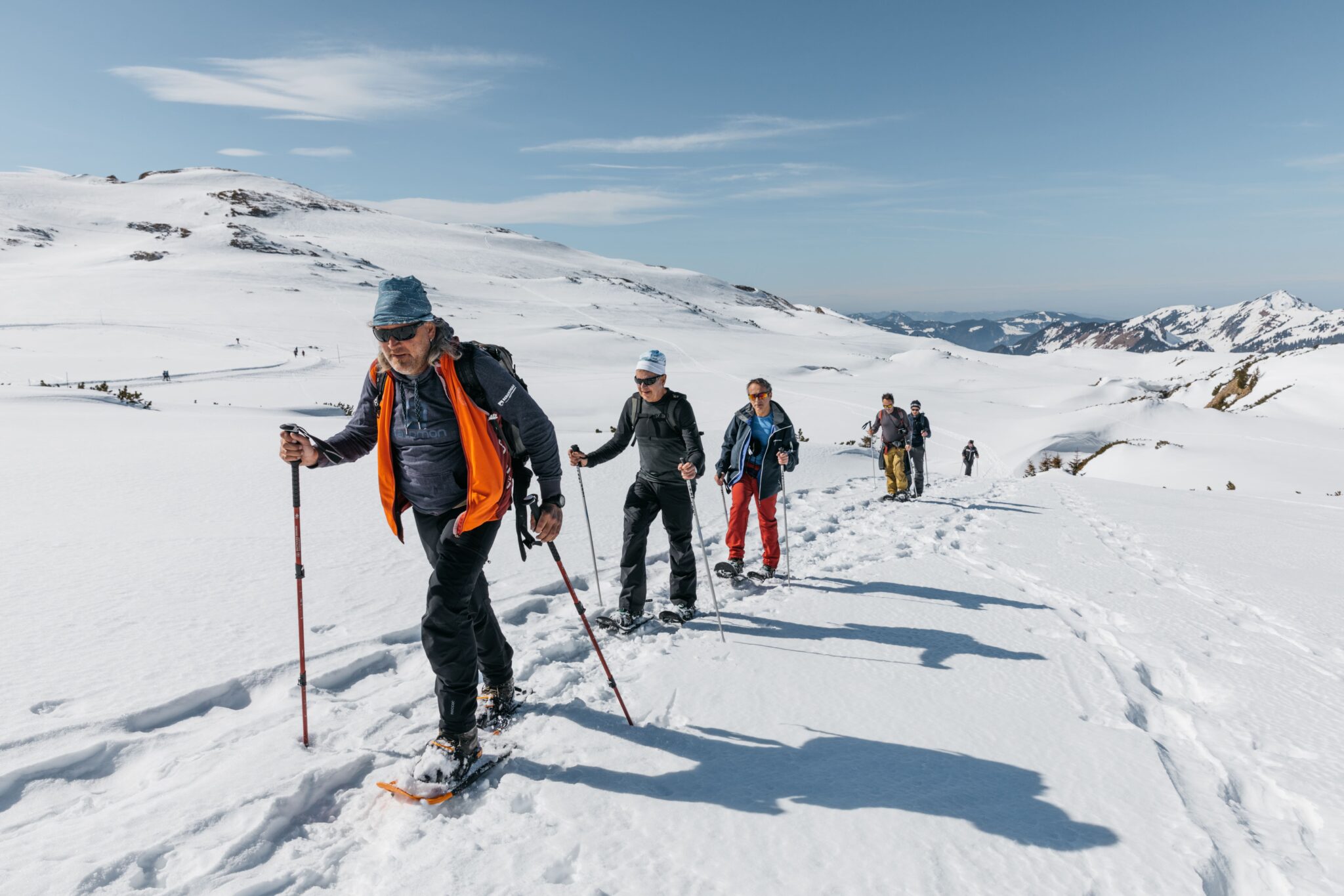 kleinwalsertal winter sneeuwschoenwandelen