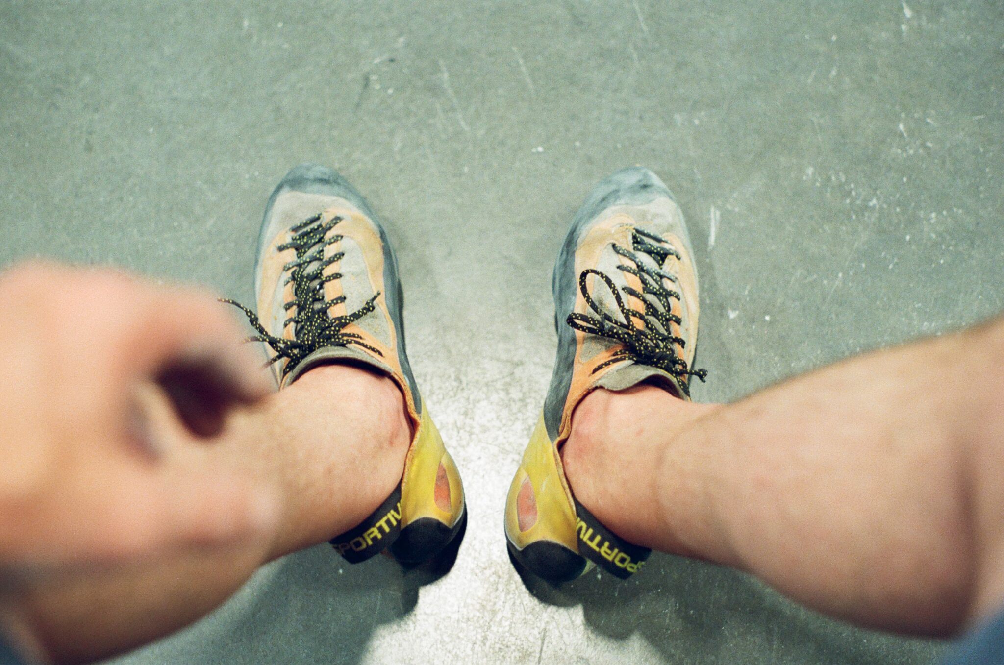 Bouldering schoenen