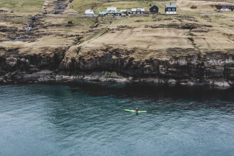 Faeröer eilanden kajak