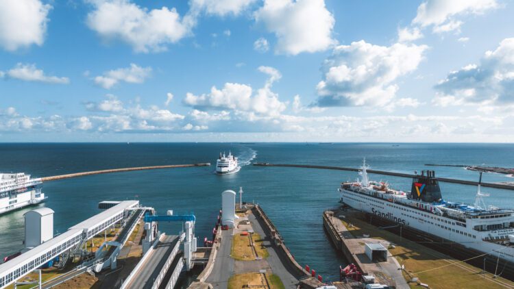 Scandlines komt in haven Puttgarden