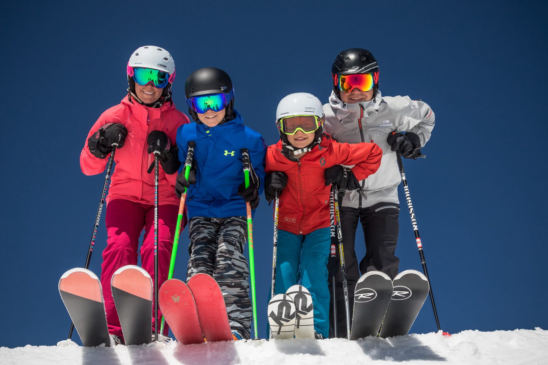 Met de hele familie op wintersport in Utah