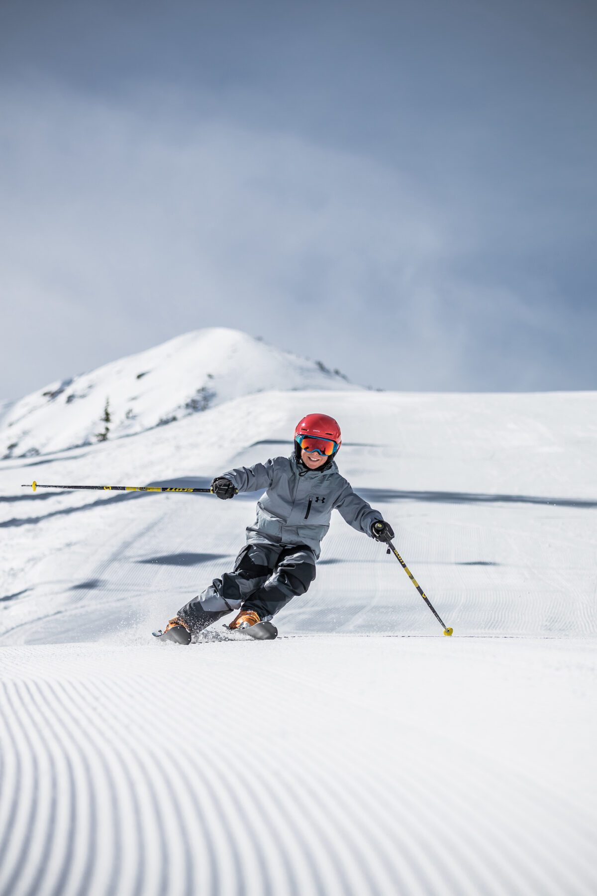 vers geprepareerde pistes in Utah