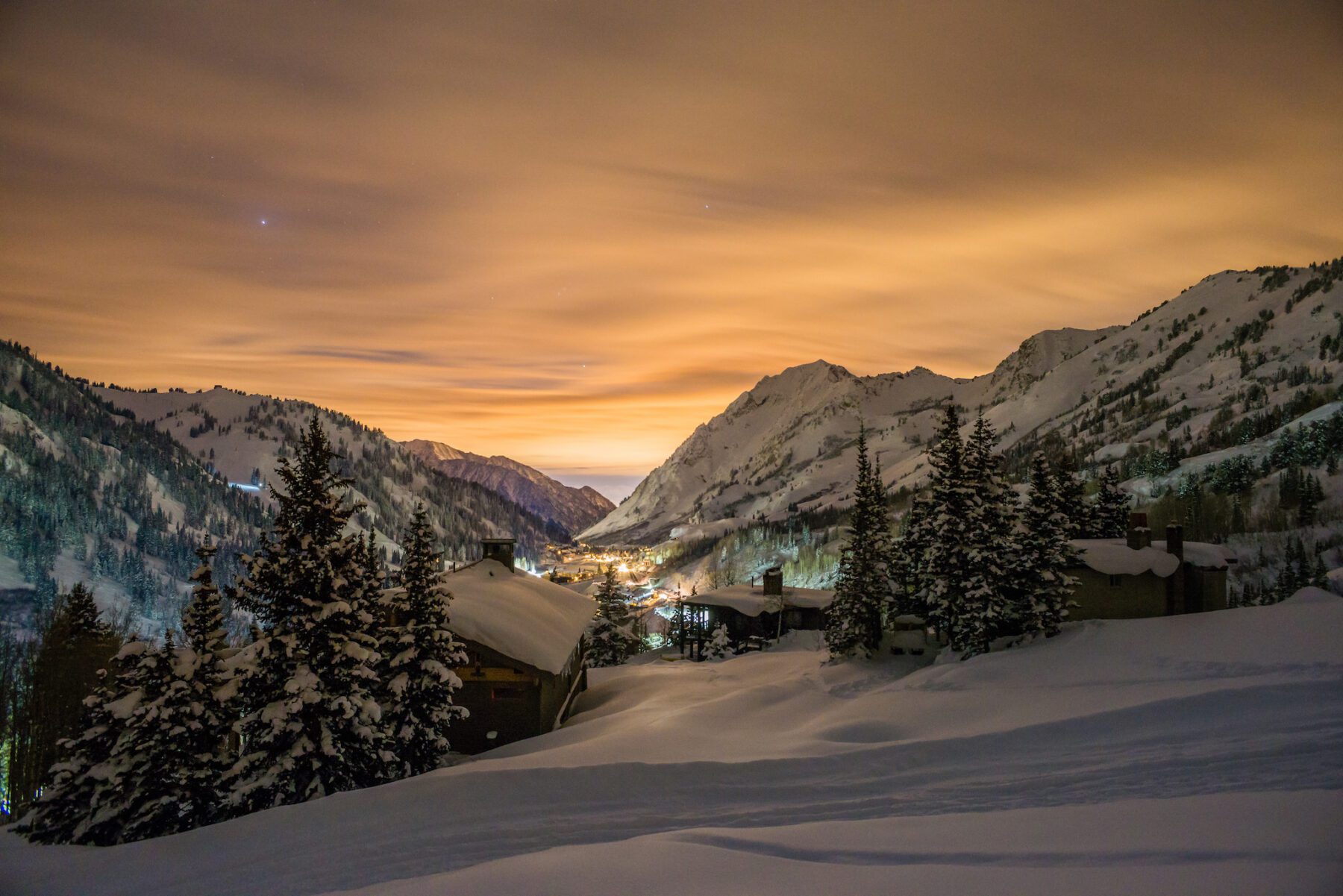 Alta is een van de ski resorts in Utah