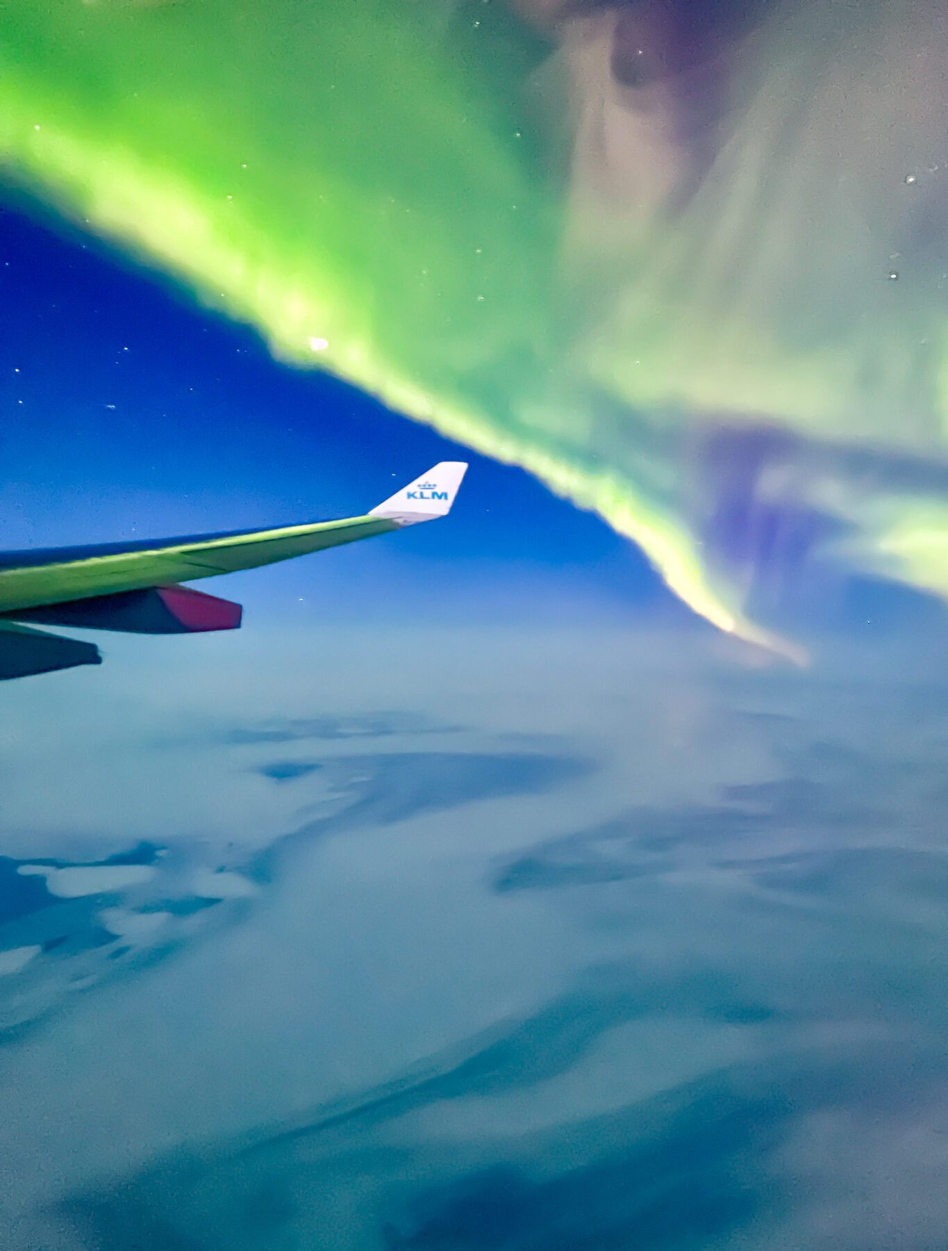 Vliegen naar Edmonton en Jasper National Park Noorderlicht KLM