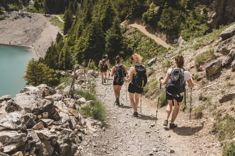 hiken in de Bern regio in Zwitserland