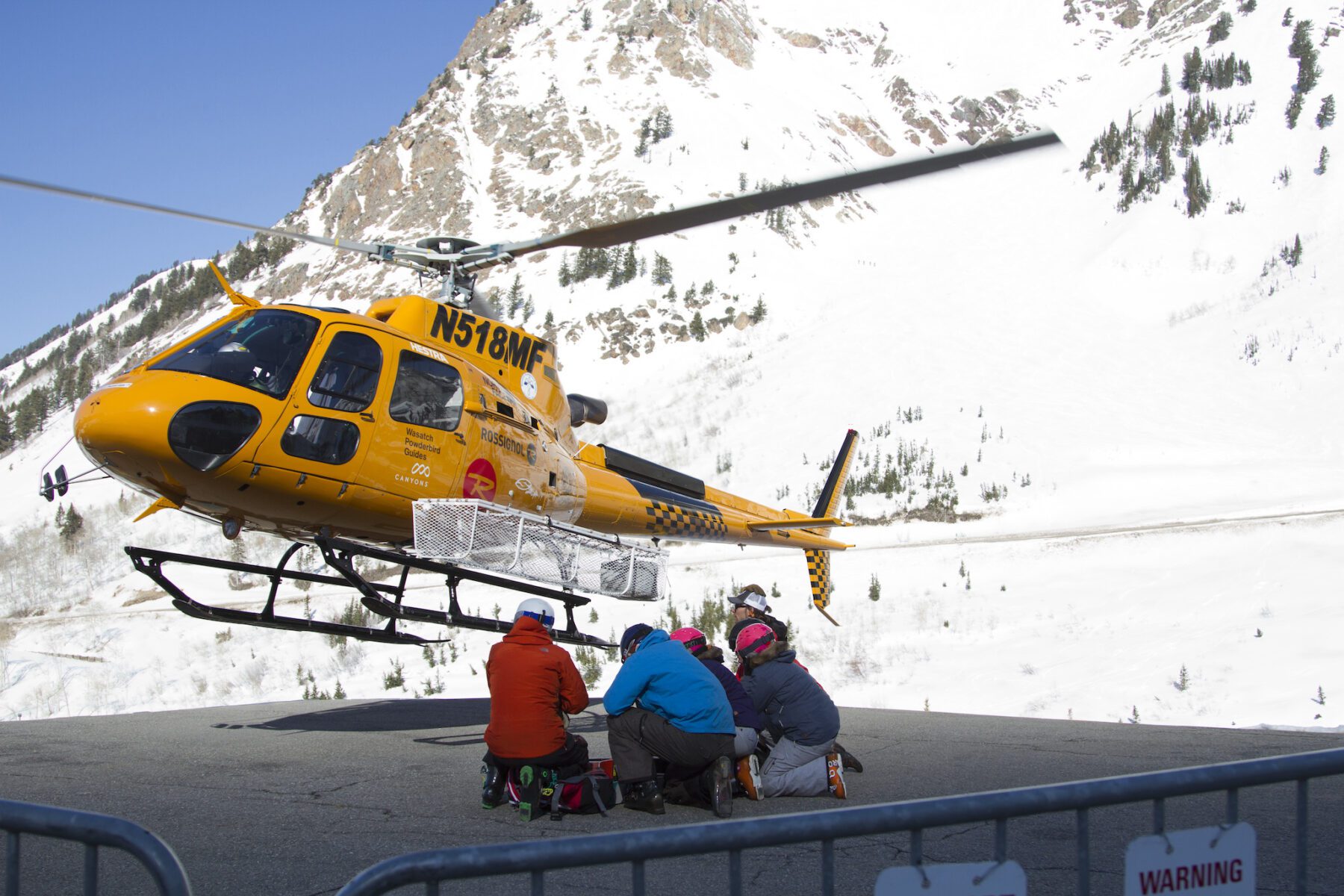 Heliskiën in Snowbird, wintersport Utah