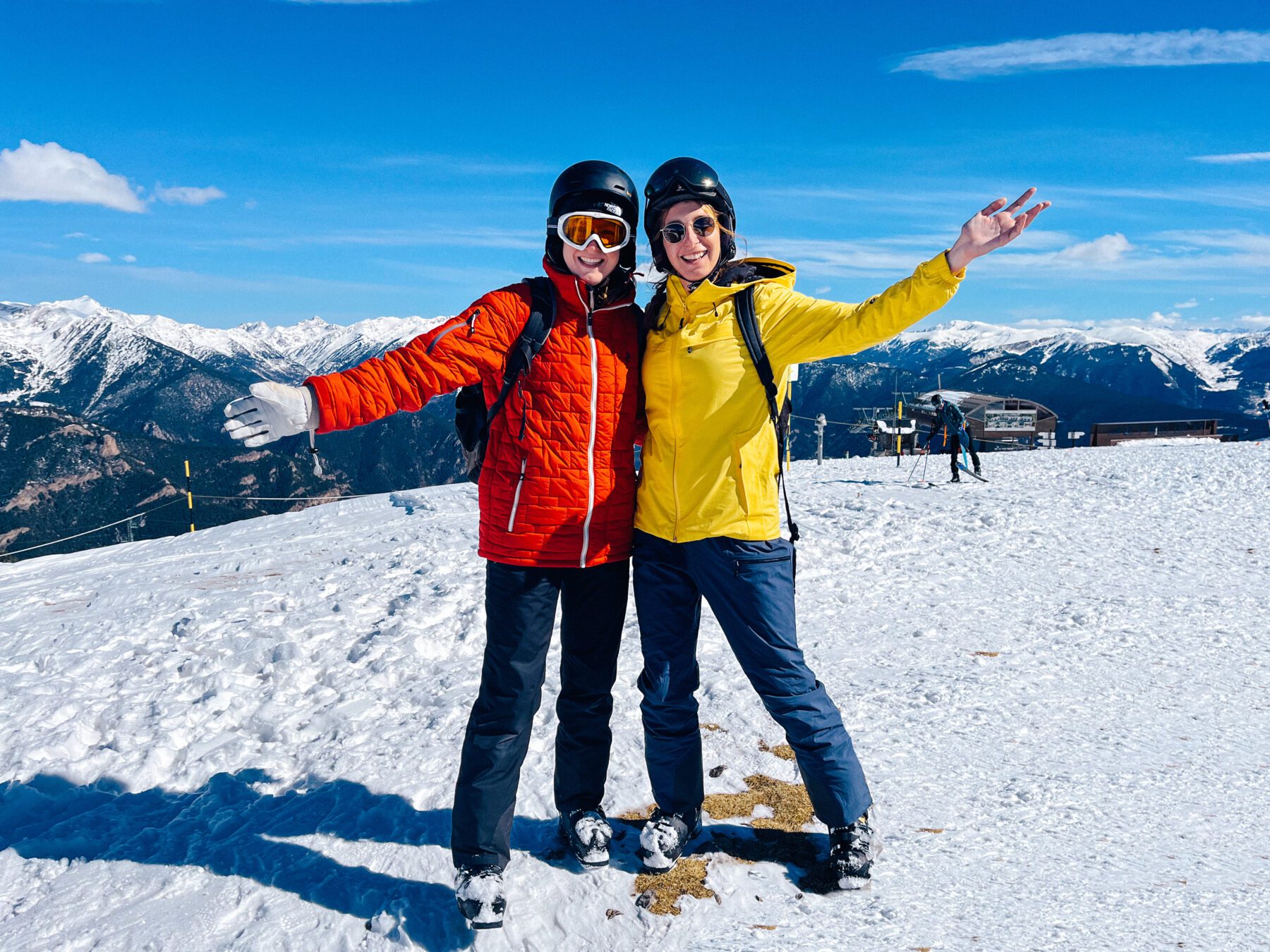 Hoogste punt bij Pal Arinsal 