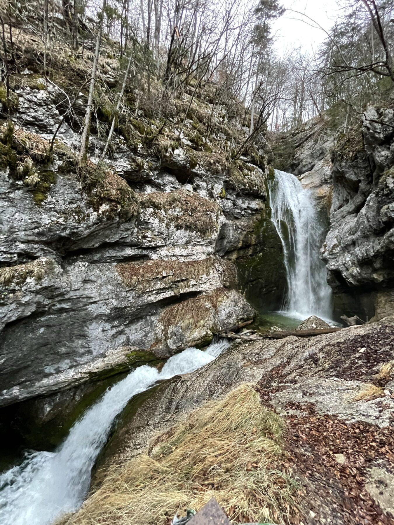 Slap Mostnice, waterval in slovenië, Trail Mostnice
