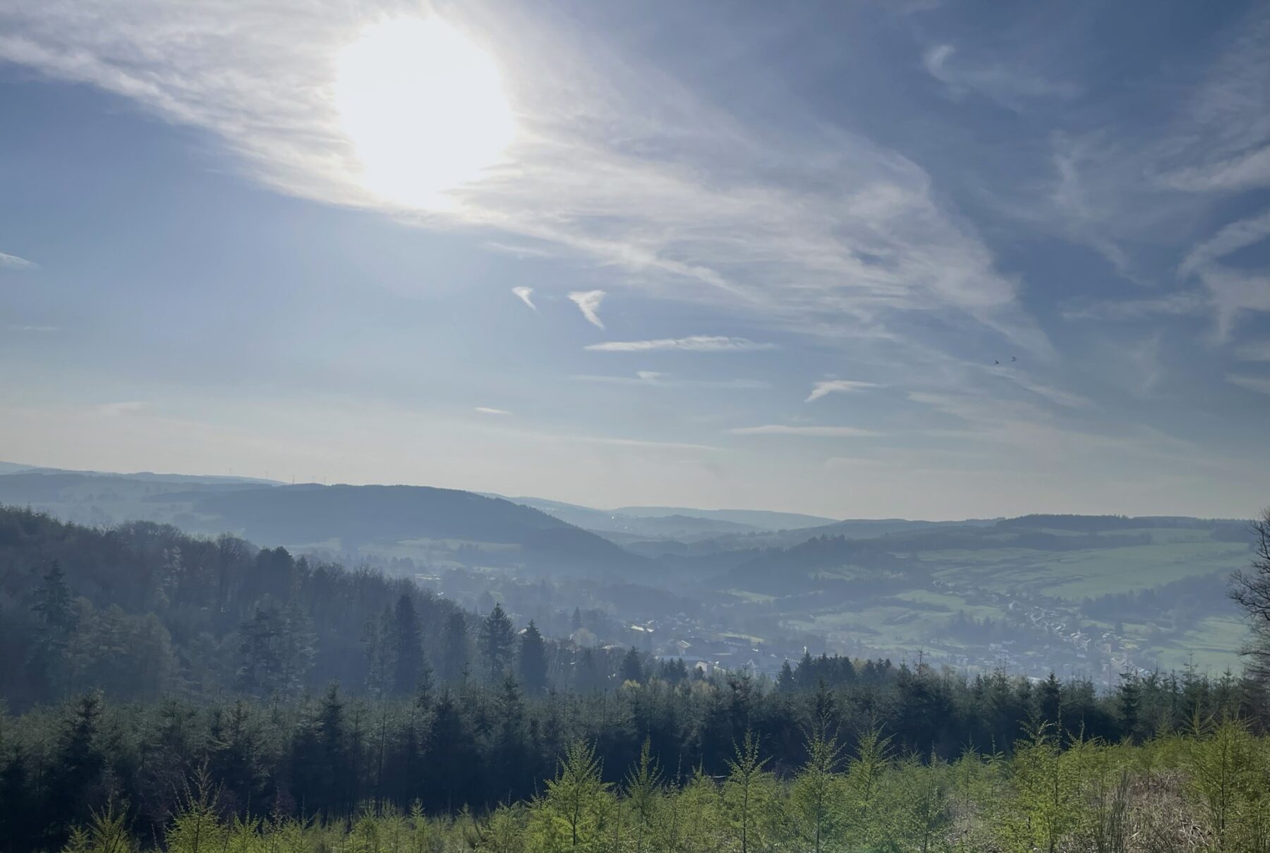 Extratrail Stavelot - Uitzicht over Stavelot