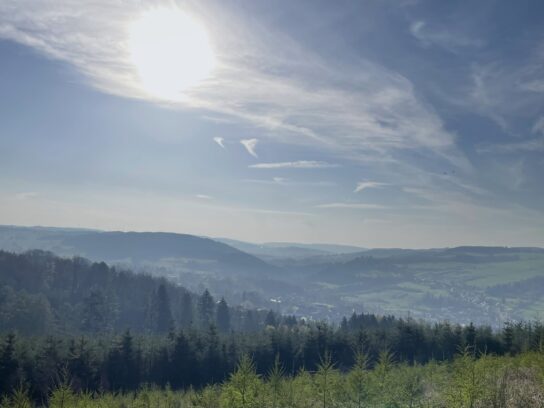 Extratrail Stavelot - Uitzicht over de Ardennen