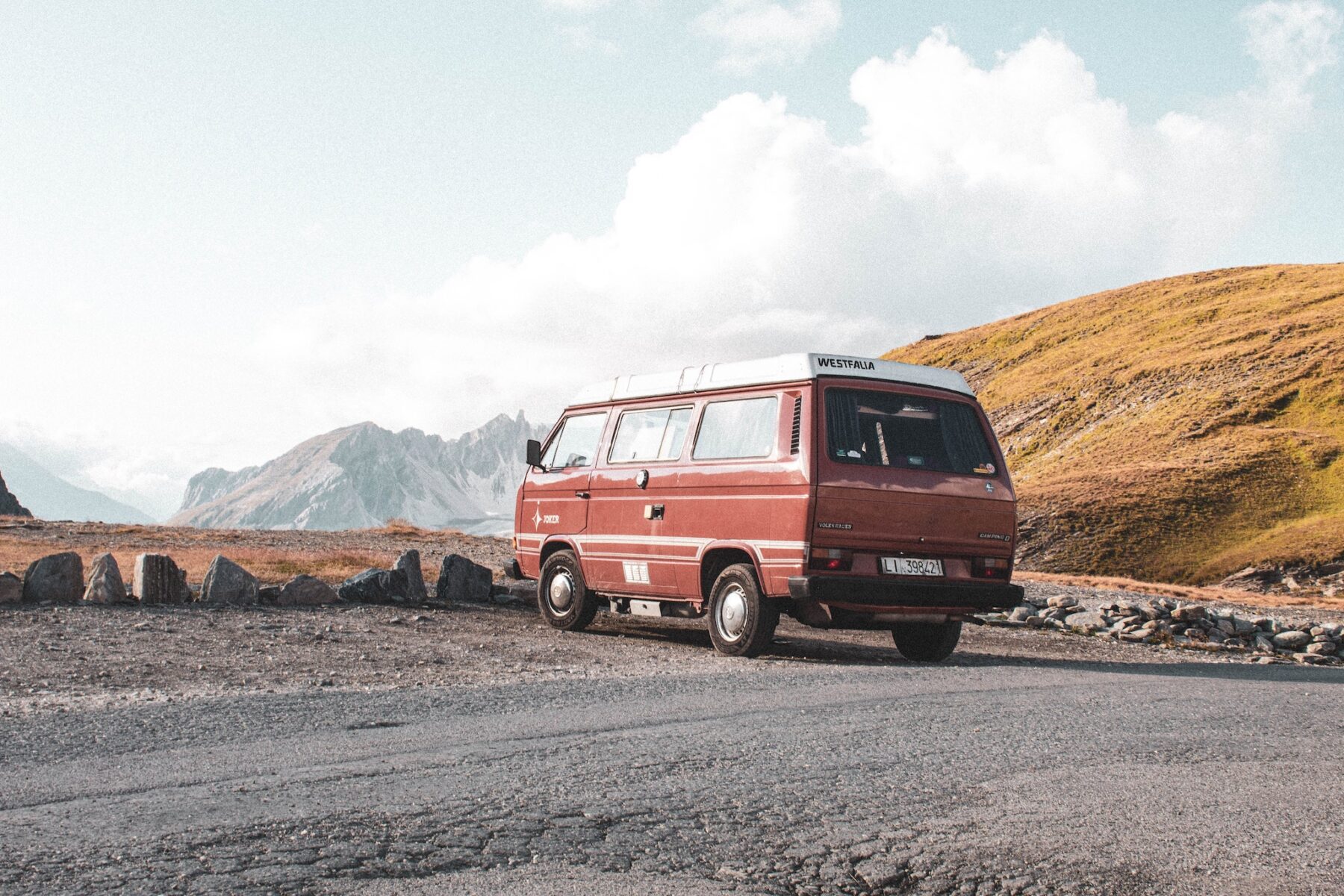 roadtrip met camper door de Alpen