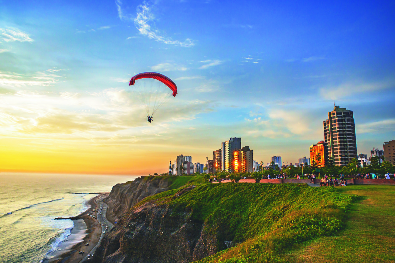 outdoor in Peru paragliden