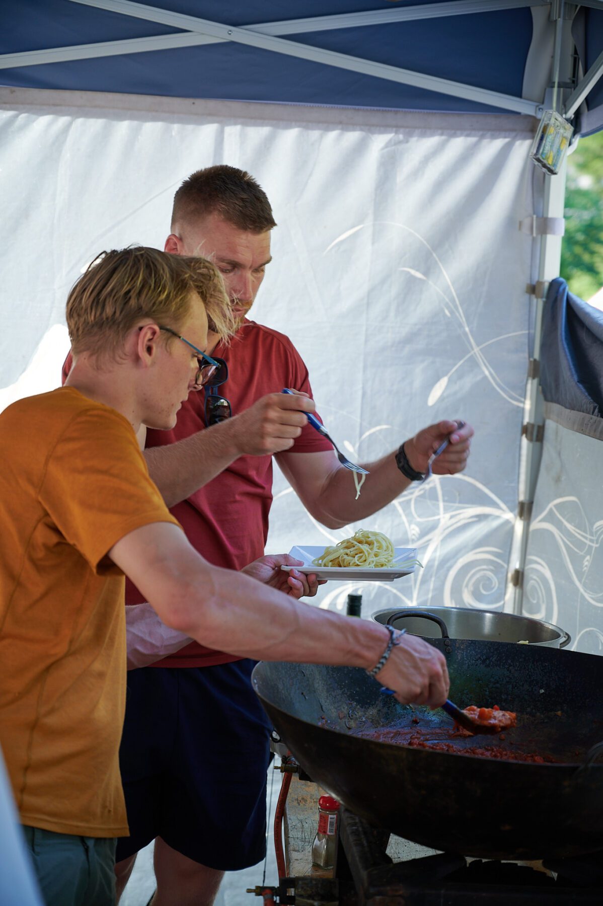 koken voor het eten