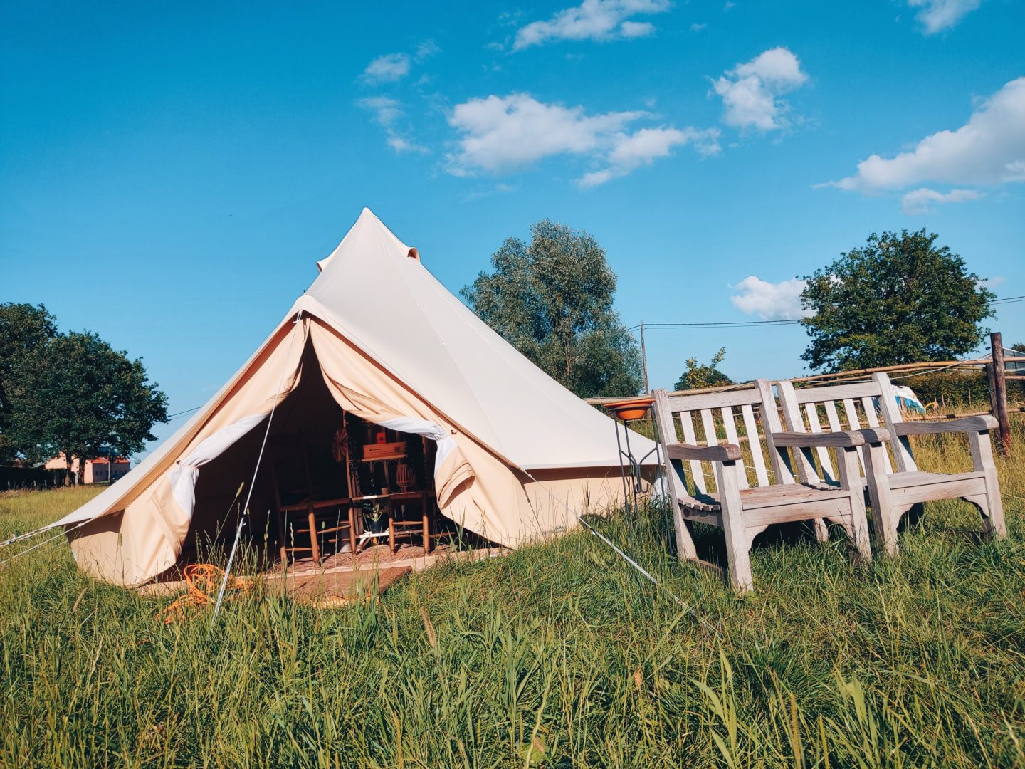 Back to basic Glamping in België