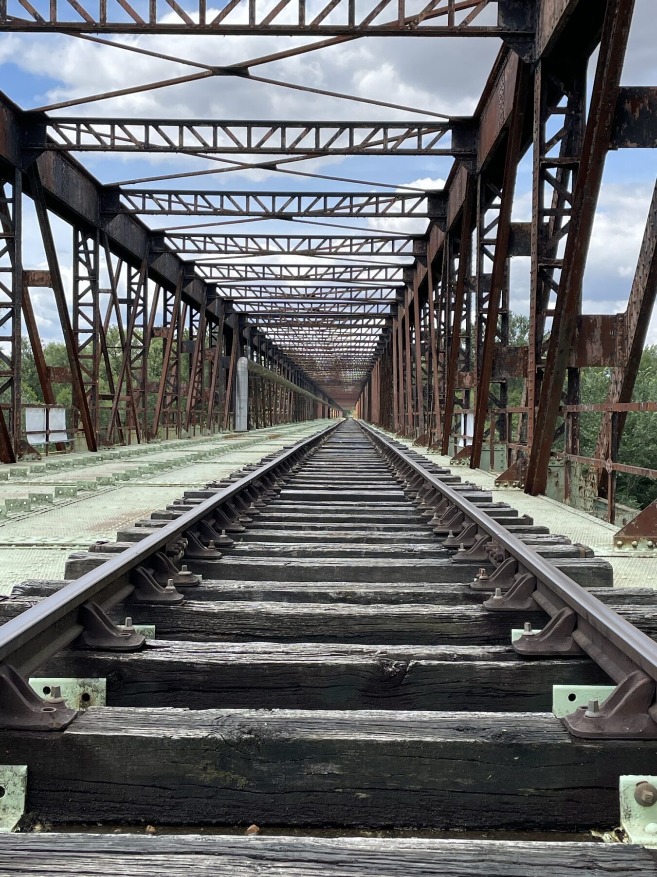 Sancerrois Cyclorail - spoorbrug