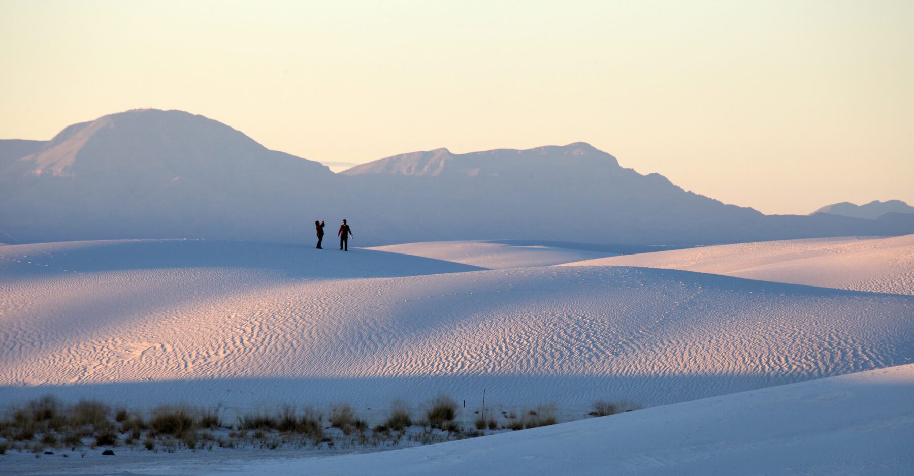 White Sands in New Mexico is een van de minder bekende plekken in Amerika