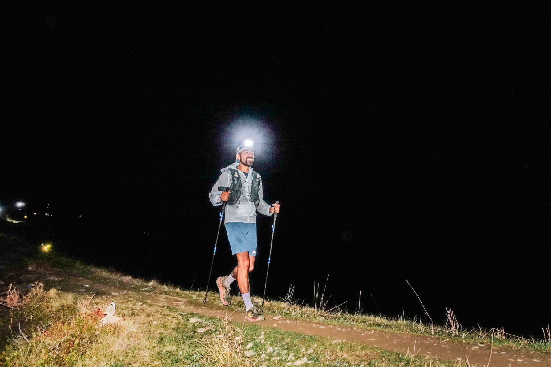 Trailrunnen met Ard van Peppen tijdens de UTMB in Chamonix