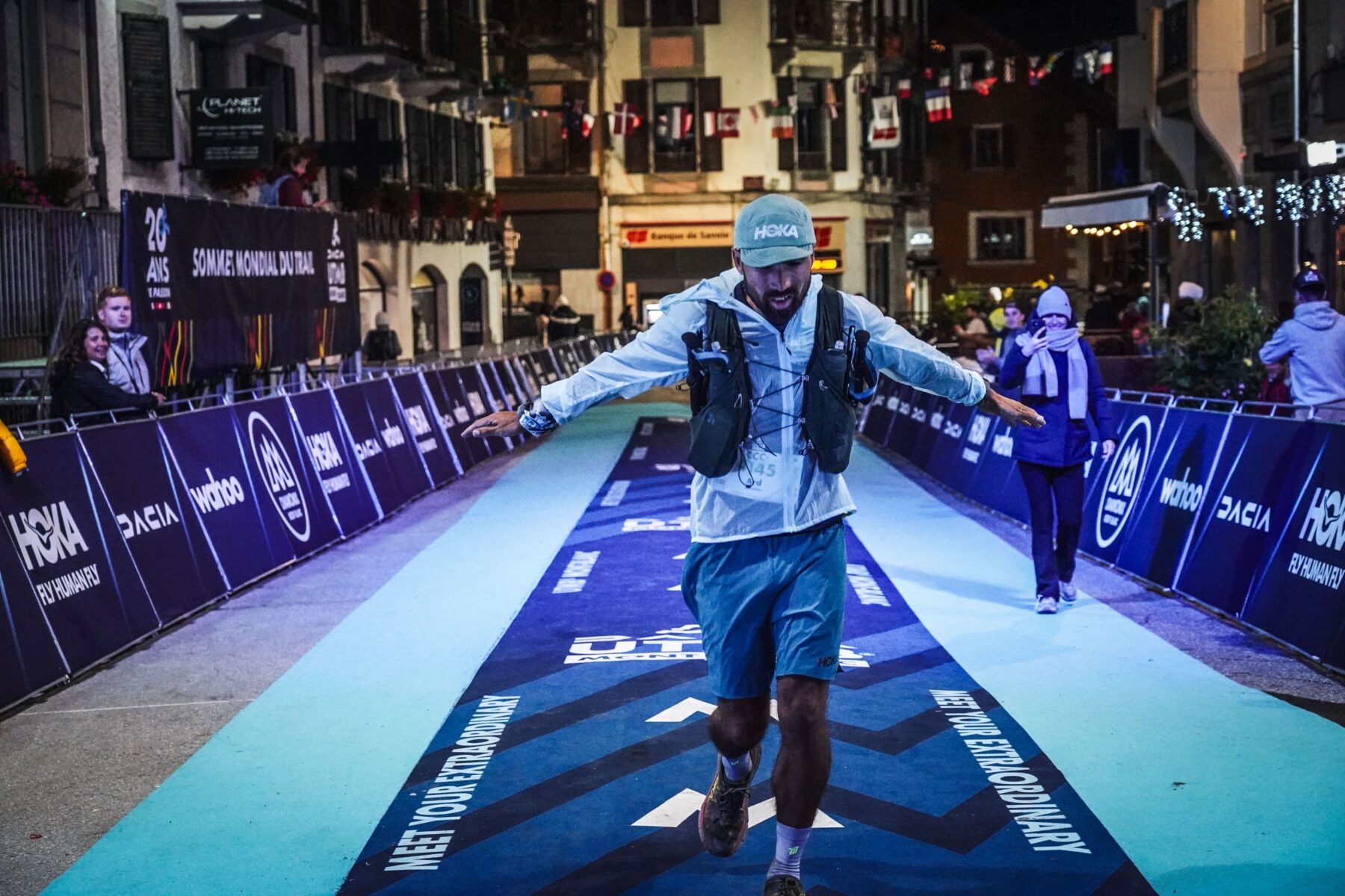 Trailrunnen met Ard van Peppen tijdens de UTMB in Chamonix