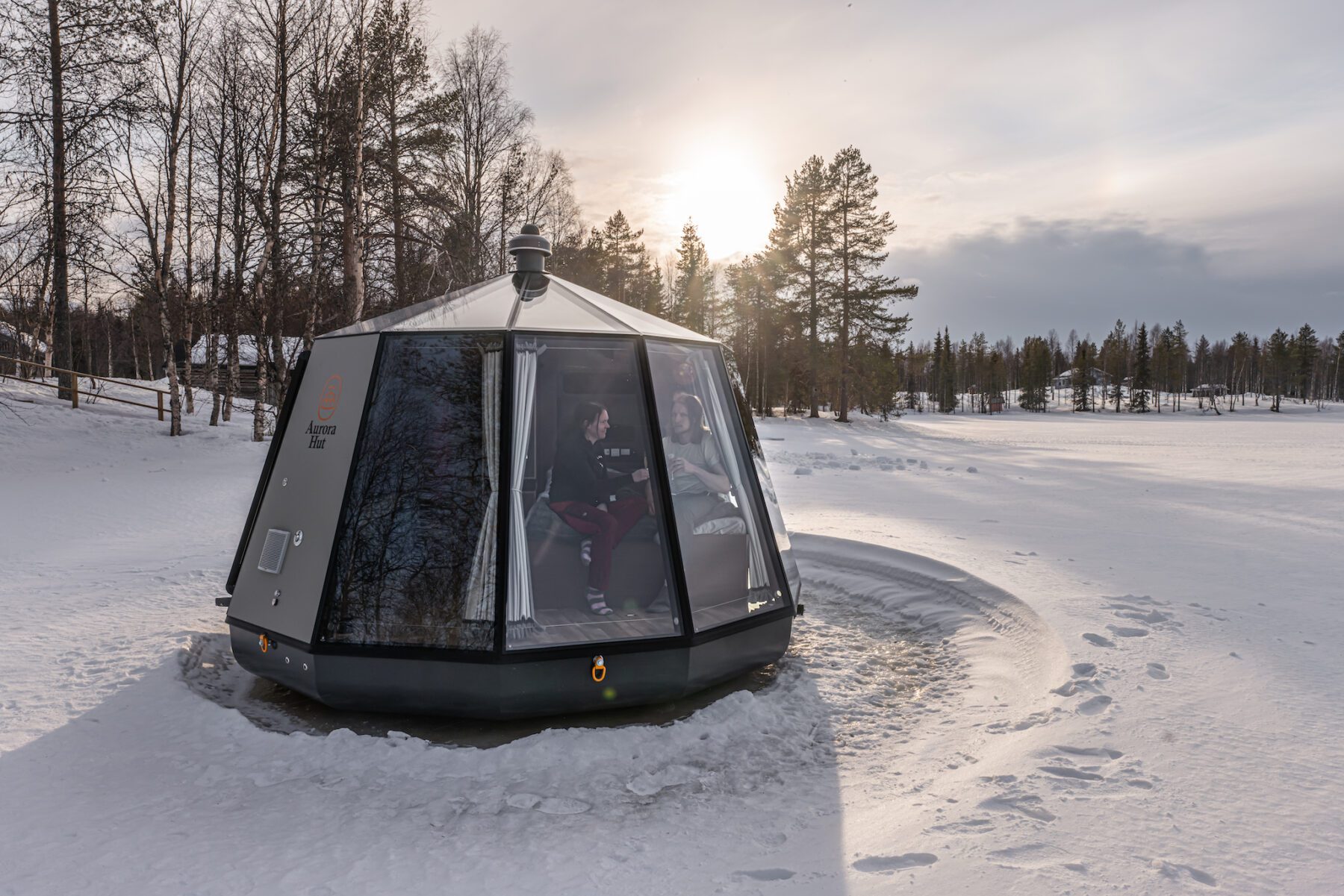 De Aurora Hut van Isokenkäisten Klubi Lodge is een ideale accommodatie tijdens je reis naar Lapland in de winter