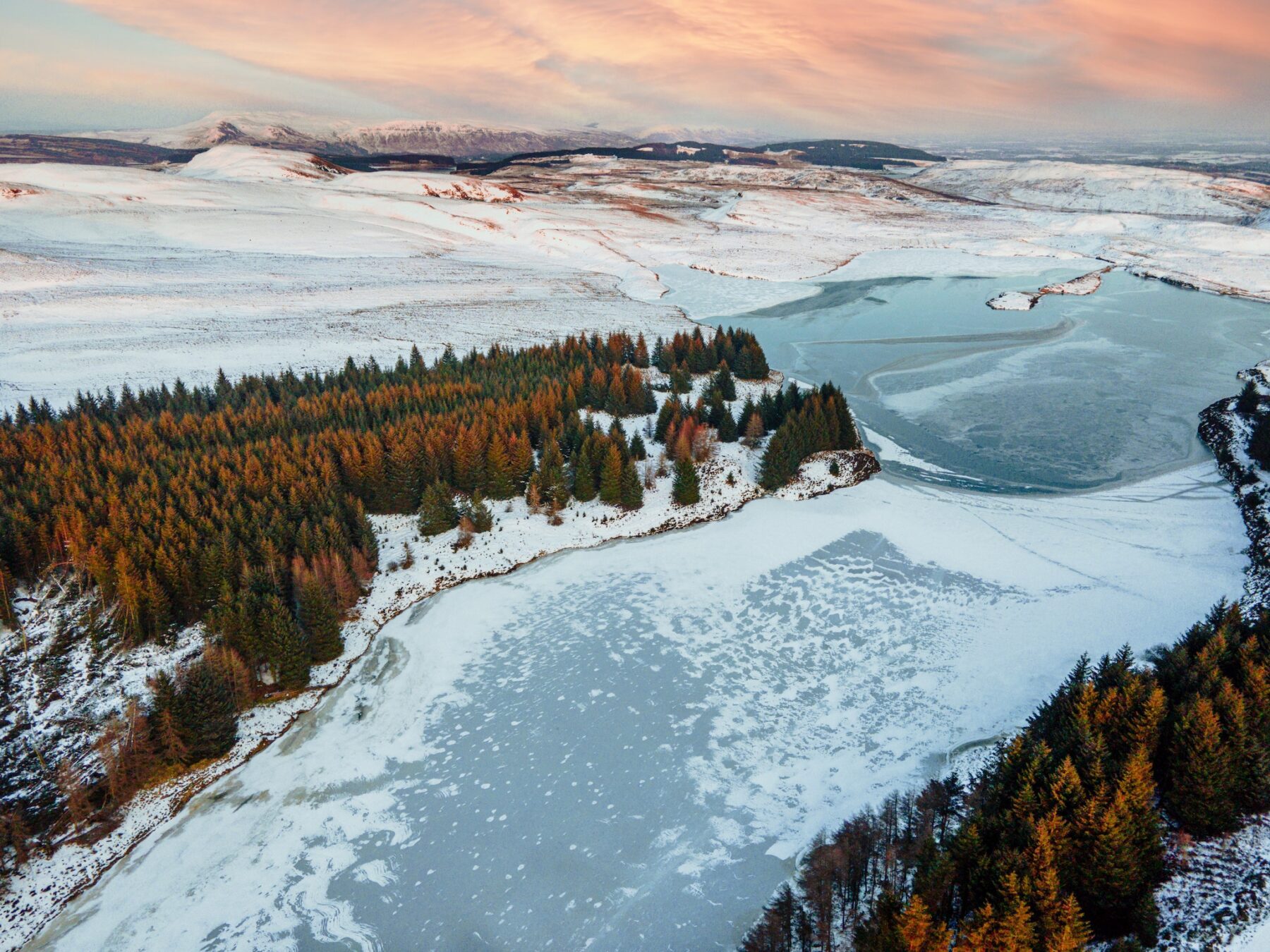 Schotland in de winter