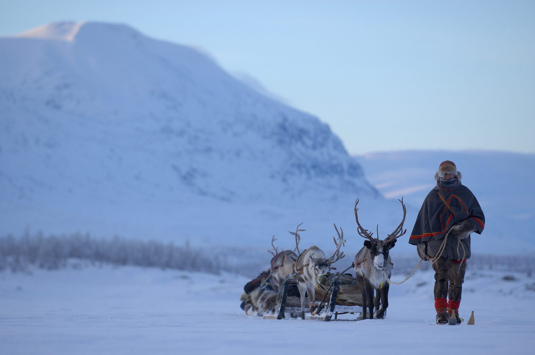 Lapland is de regio waar de Sami leven.