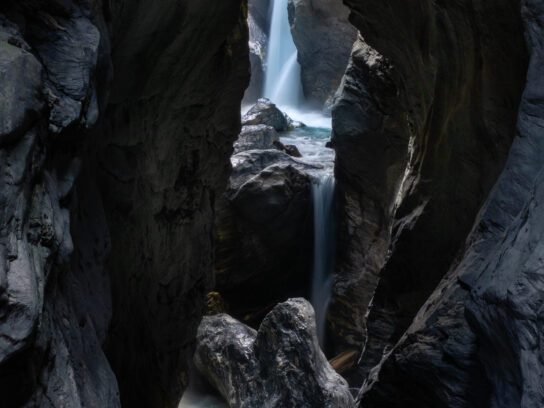 De Liechtensteinklam is een must see in het Salzburgerland