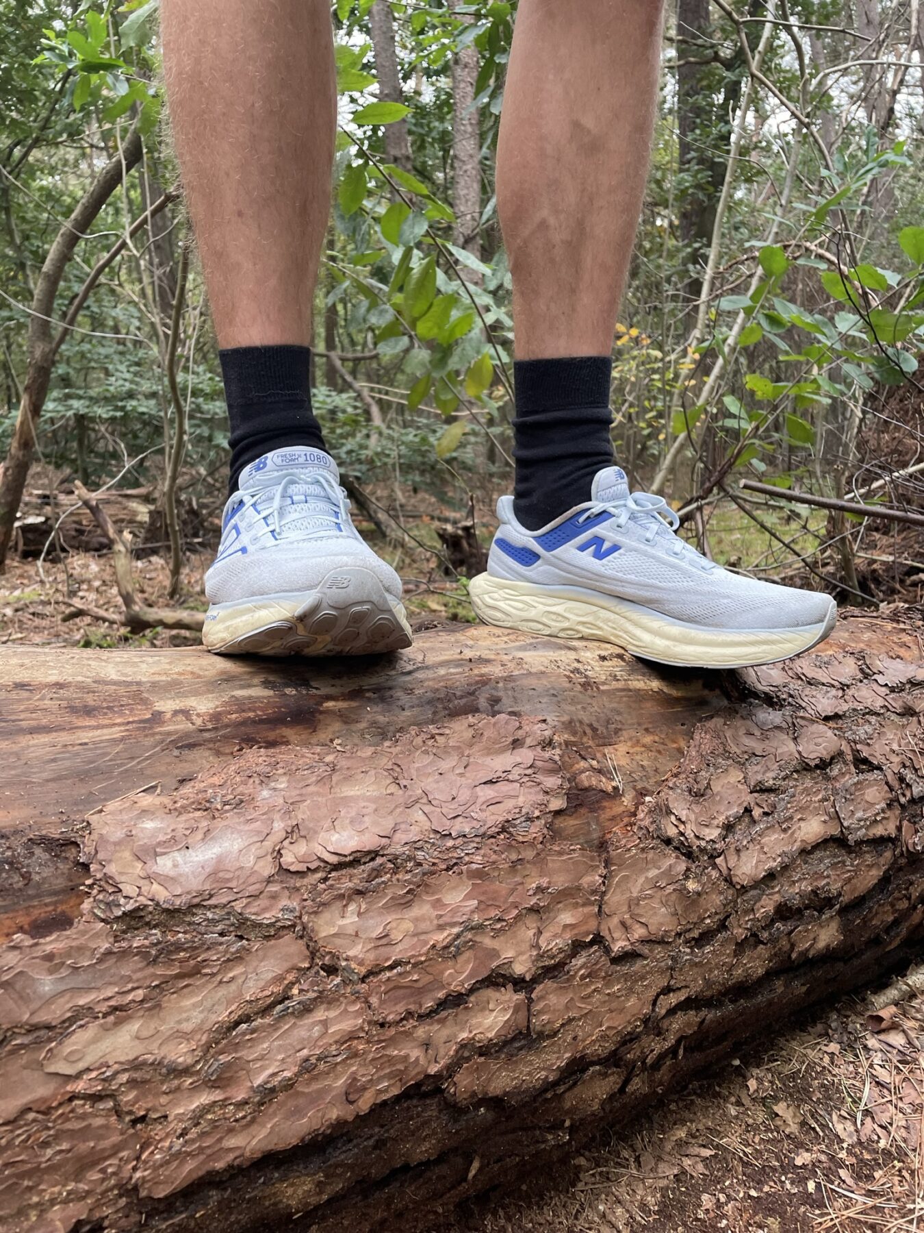 New Balance FreshFoam X 1080xv13 in de bossen in Zeist