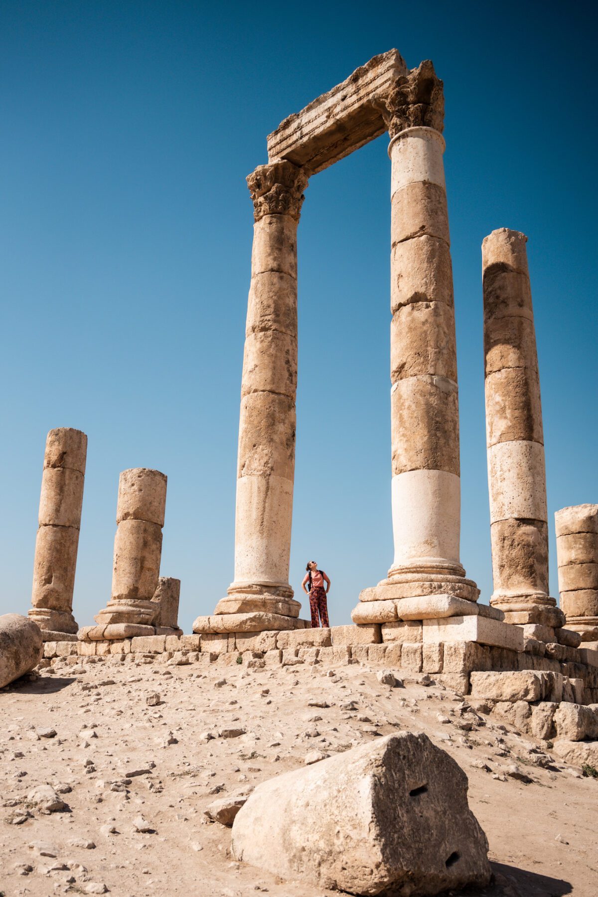 Citadel in Amman