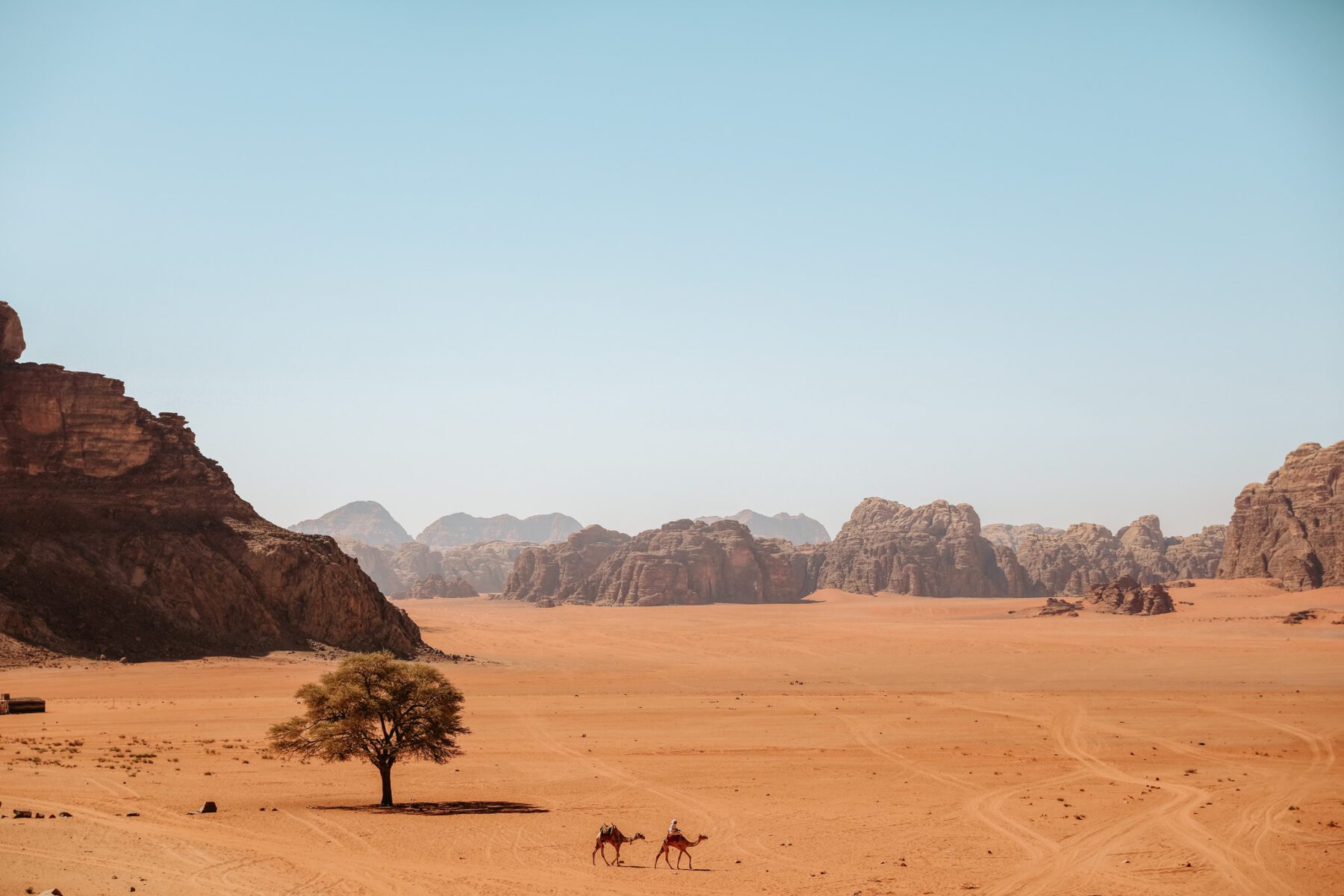 Wadi Rum mag niet ontbreken tijdens je vakantie in Jordanië