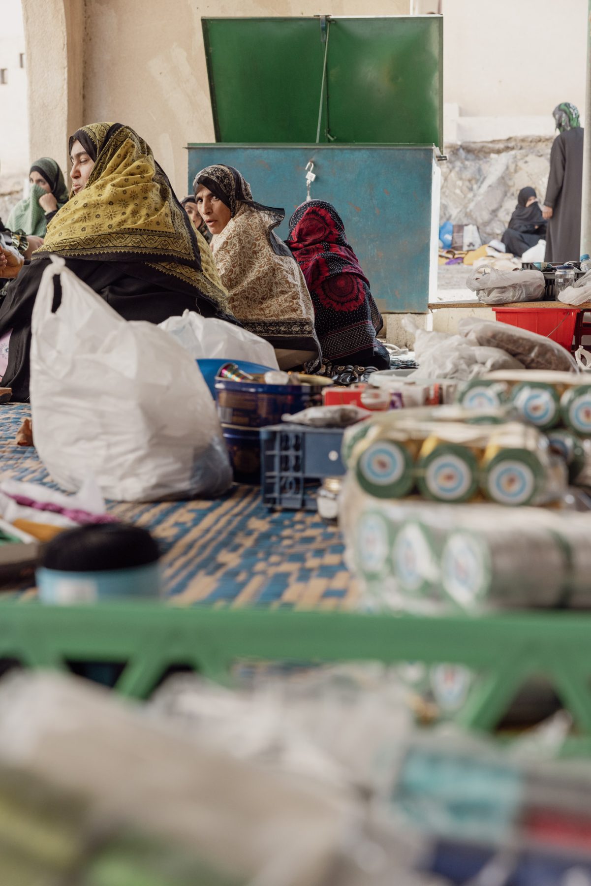 Vrouwenmarkt in Ibra Oman