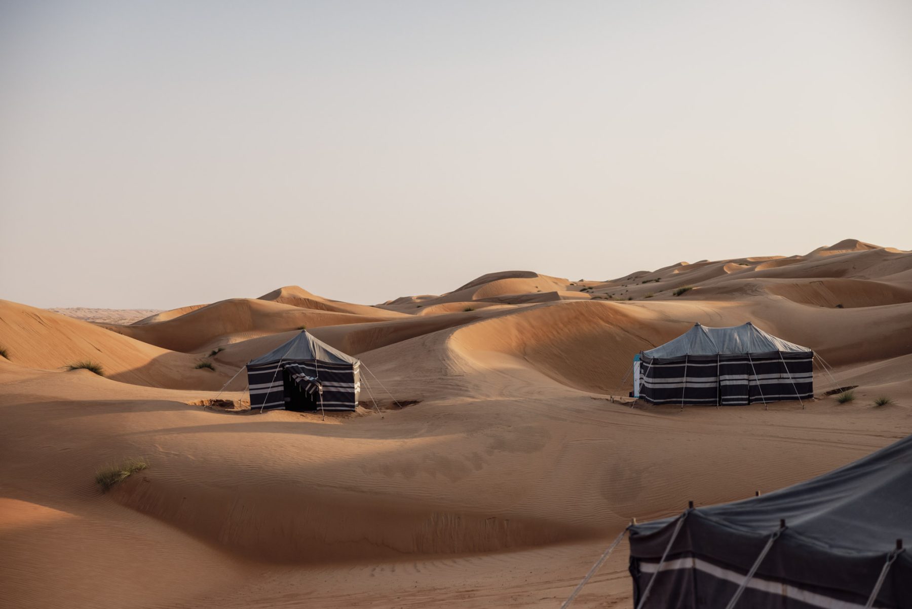 Wahiba Sands woestijn Oman bedoeïenenkamp