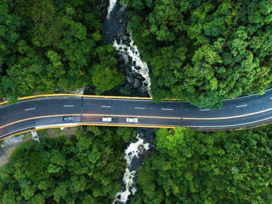 Weg door Brazilië, één van de populaire bestemmingen in 2024 volgens Sunny Cars.