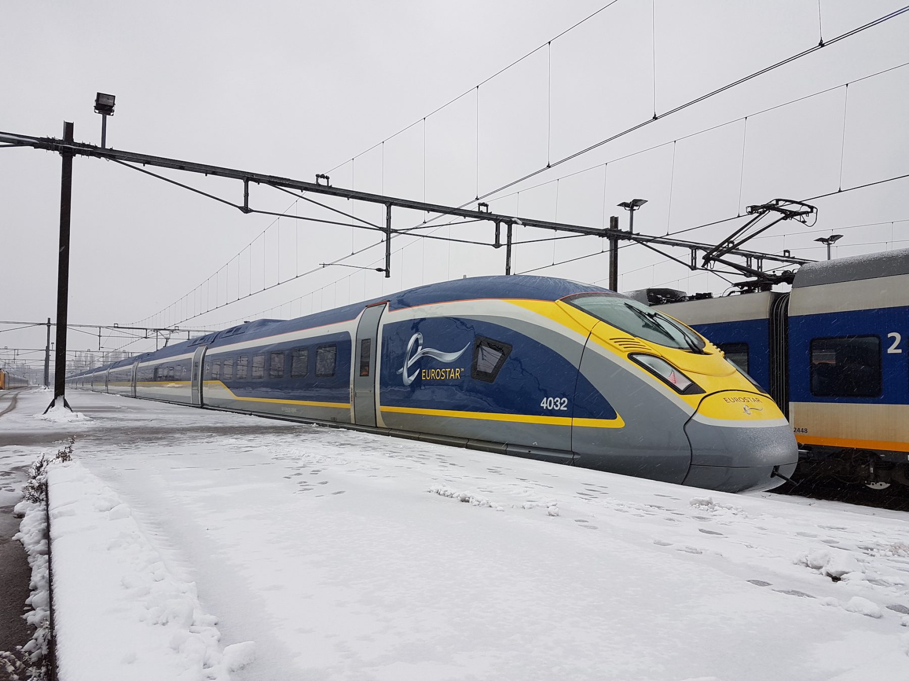 Met de trein naar de sneeuw, dat is Eurostar Snow