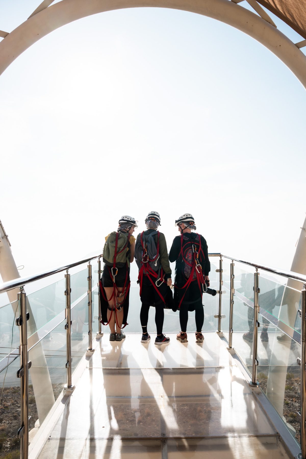 Klaar voor Jebel Flight, de langste zipline ter wereld