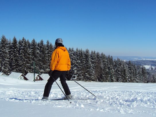 Skiën in de Ardennen bij Baraque de Fraiture