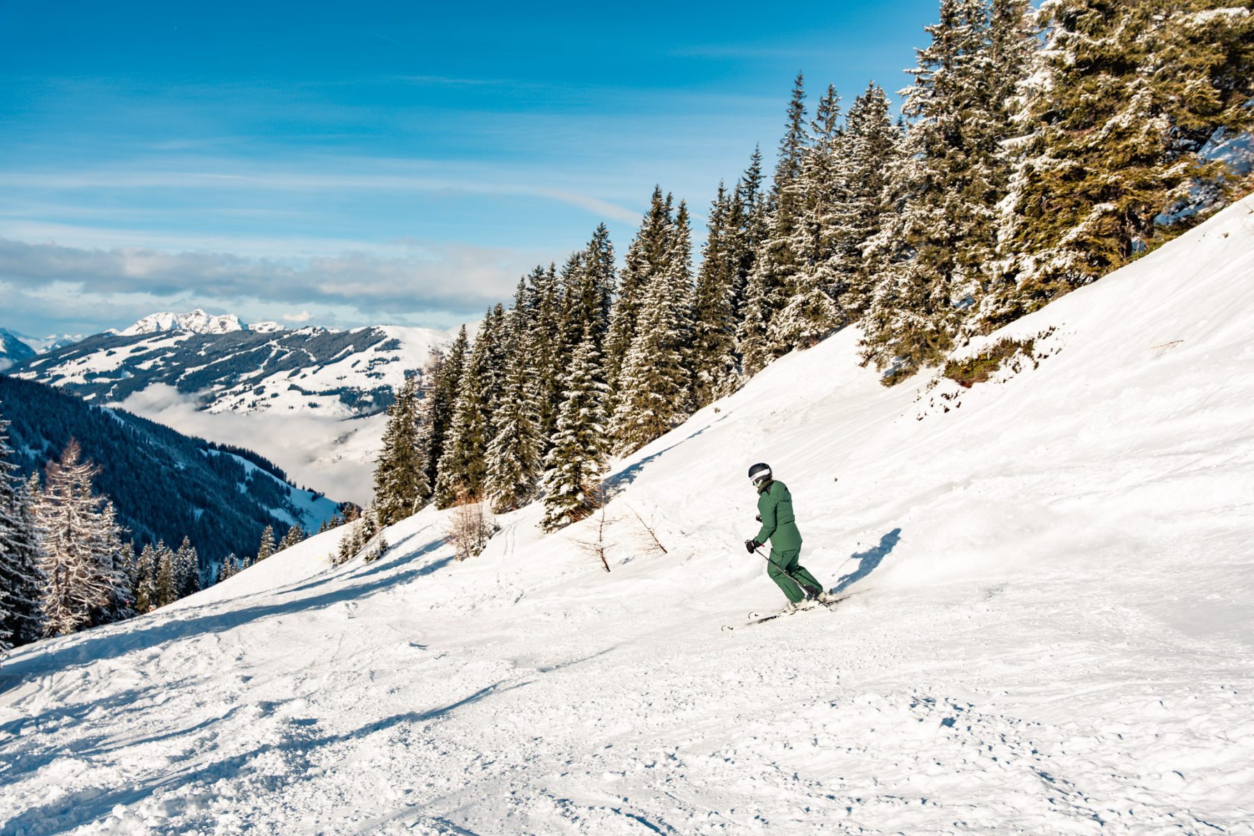 Skiën op Schmitten bij Zell am See