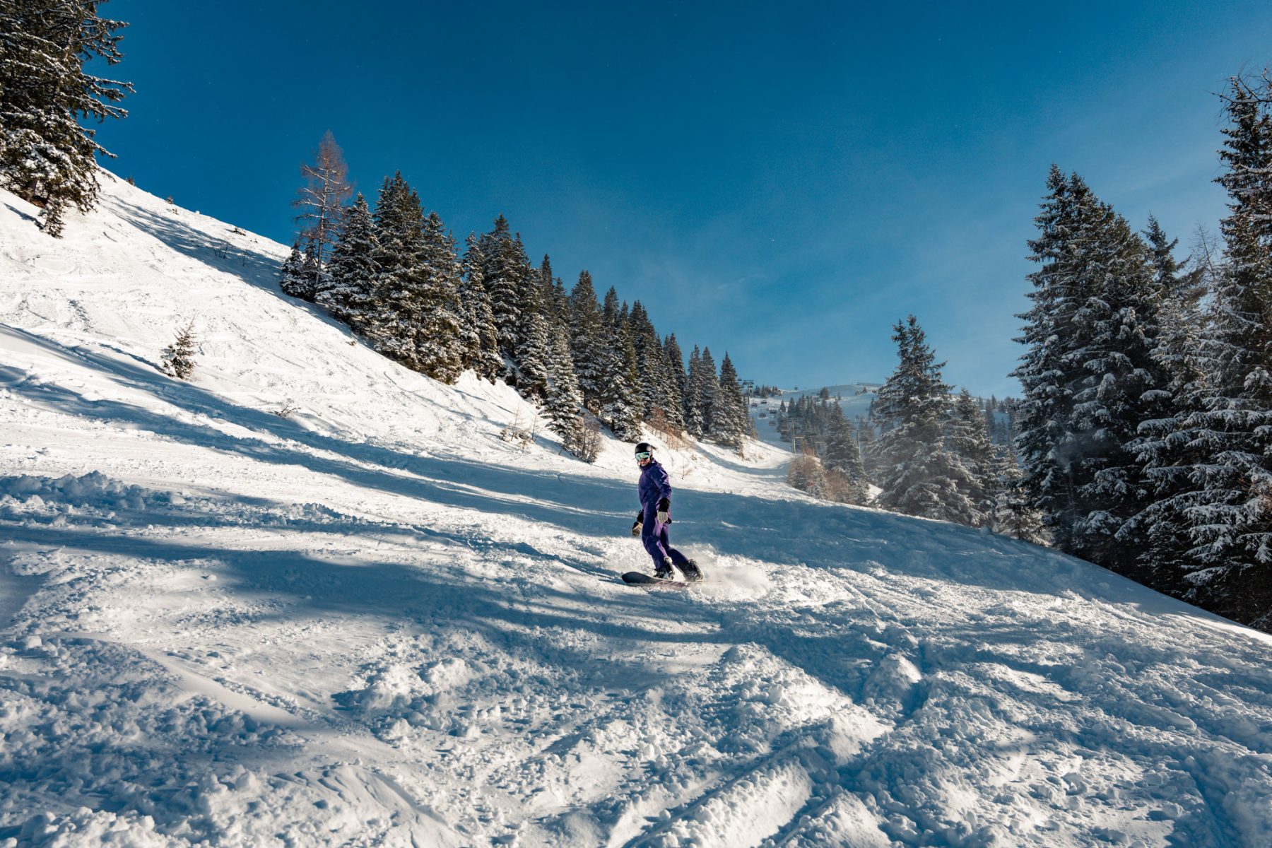 Snowboarden op Schmitten bij Zell am See