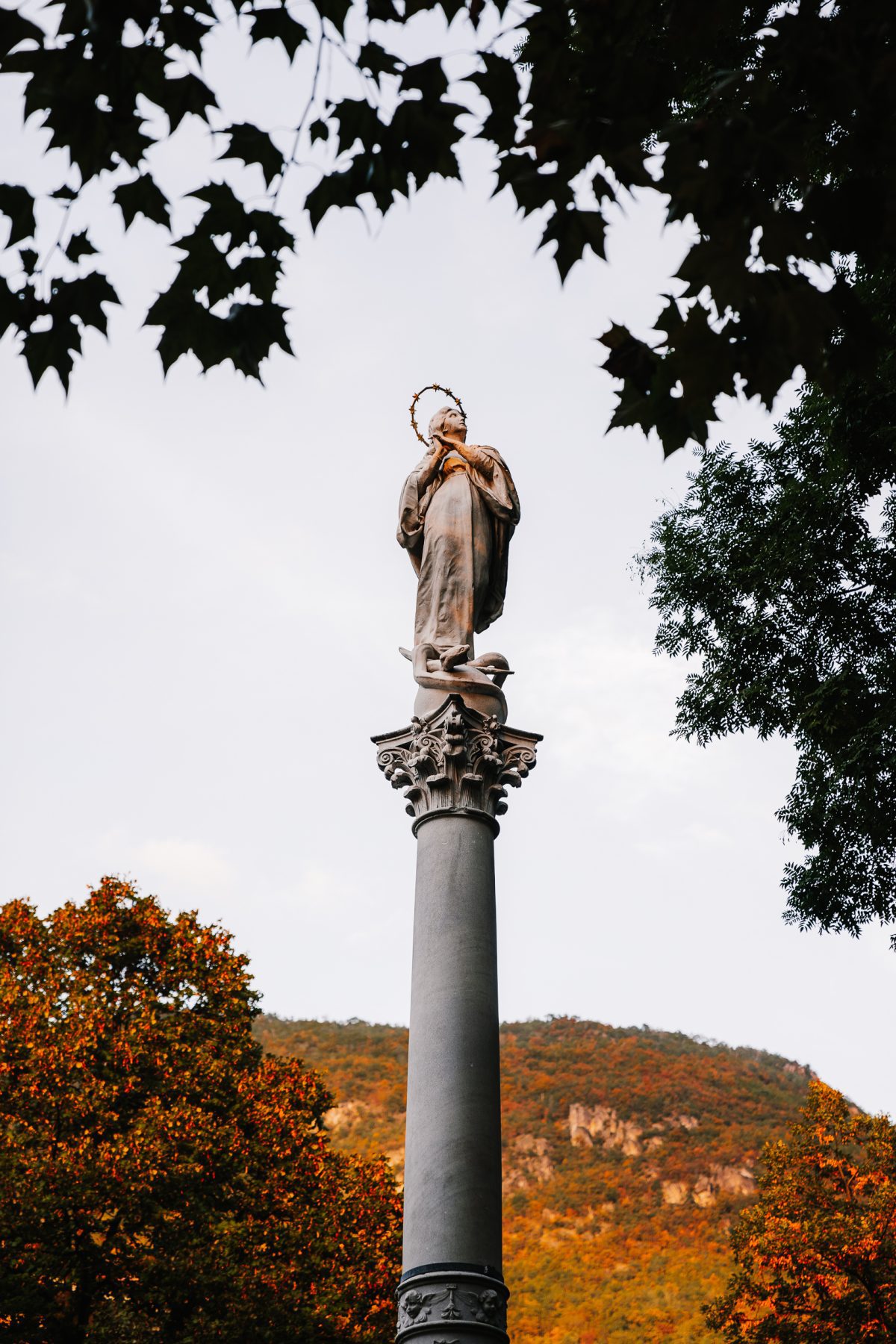 Maria beeld in Bolzano/Bozen